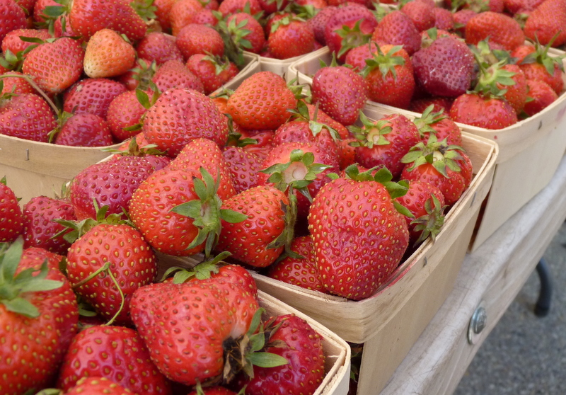 quarts of fresh strawberries