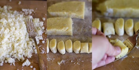 homemade gnocchi with alfredo sauce just like an italian grandmother would make