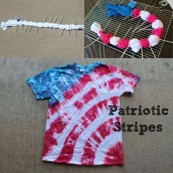 patriotic tiedye